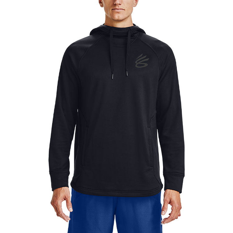 Men's Under Armour Curry logo Pattern Printing Solid Color Black 1357003-001