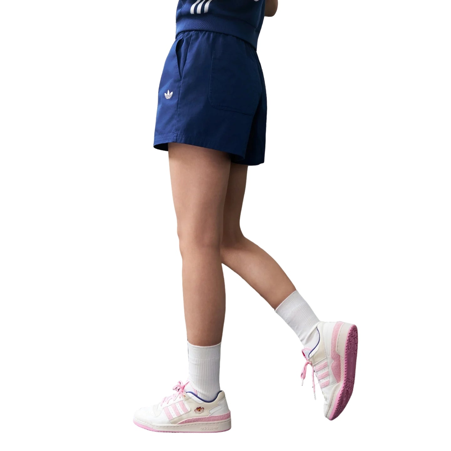 (WMNS) adidas W Short Asia Sizing 'Dark Blue' KY8321