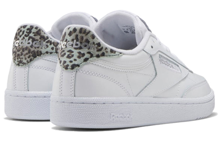 (WMNS) Reebok Club C 85 'Cheetah Print - White' H67806