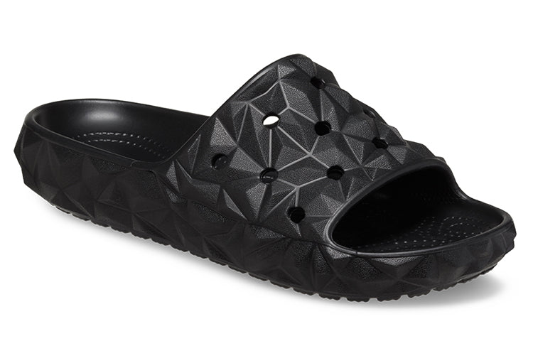 Crocs Classic Geometric Slides 'Black' 209608-001