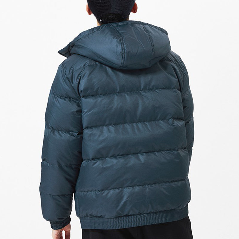 New Balance Logo Casual Down Jacket Asia Sizing 'Teal' AMJ13336-AT
