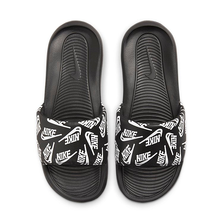 Nike Victori One Slide 'Repeat Logo - Black White' CN9678-008