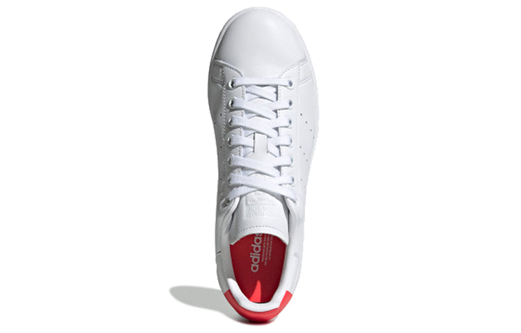 (WMNS) adidas originals STAN SMITH 'White Red' EE5853