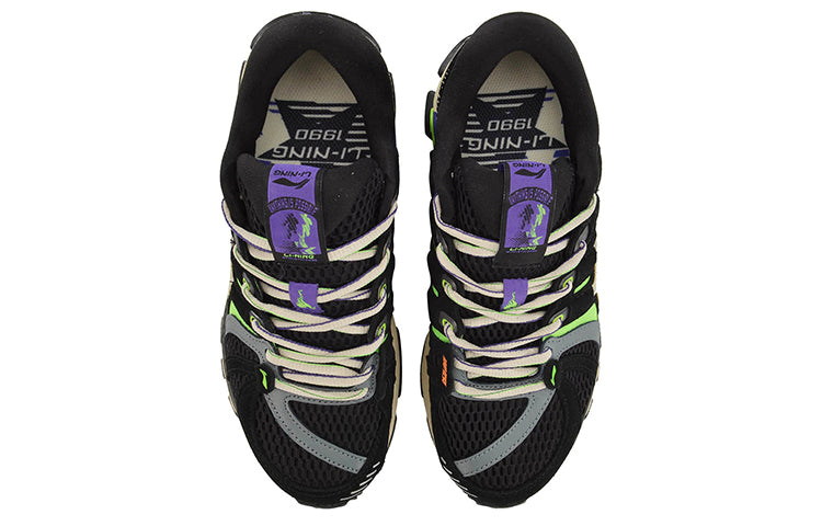 (WMNS) Li-Ning W Furious Rider Ace 'Black Purple Multi Color' ARZN004-6