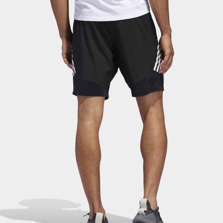 adidas 4KRFT Tech Woven 3-Stripes Shorts - Black DQ2860