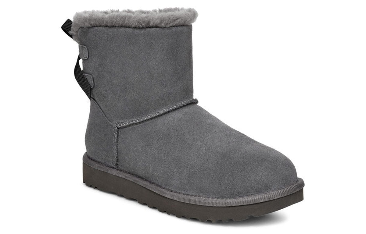 (WMNS) UGG Mini Continuity Bow 'Grey' 1110705-CHRC