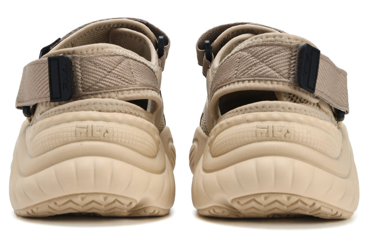 FILA FUSION Conch Sandals ''Beige Black' T12M321401FMA