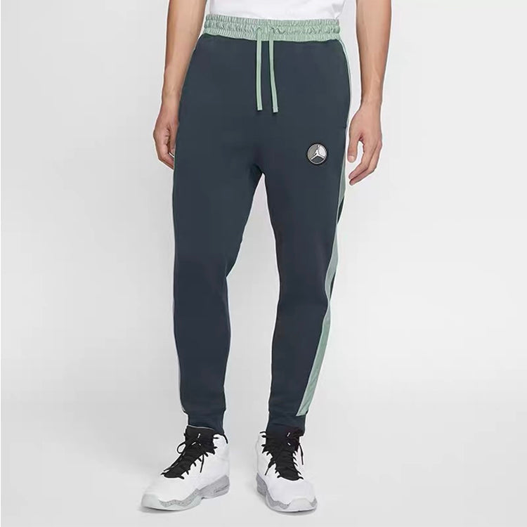 Air Jordan Pattern Sports Pants Men's Seagrass Green CT6286-364
