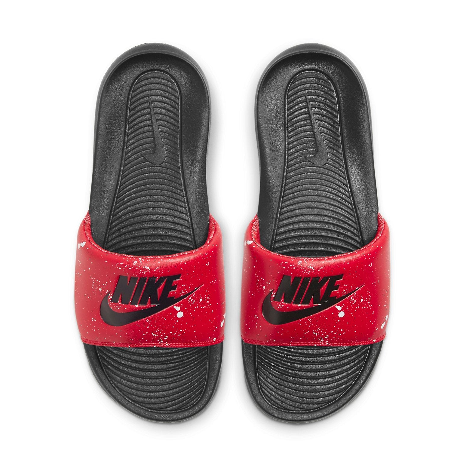 Nike Victori One Printed Slide 'Paint Splatter - University Red' CN9678-600