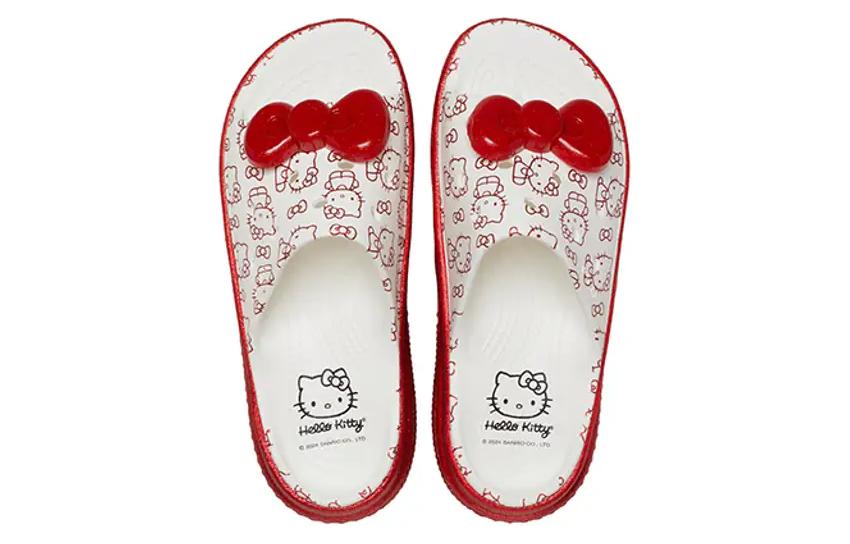 Crocs x Hello Kitty Stomp Slides '50th Anniversary' 209815-100