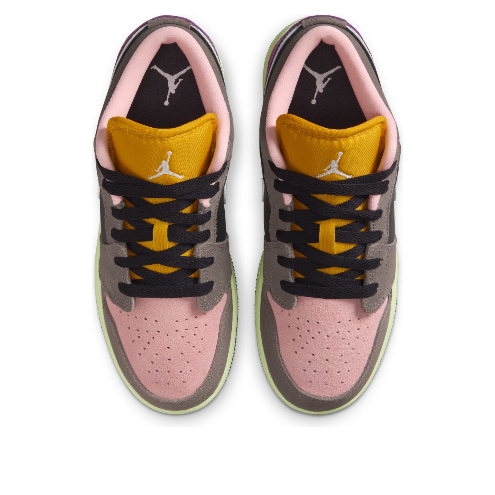 (GS) Air Jordan 1 Low SE 'Brown Pink' HQ2021-005