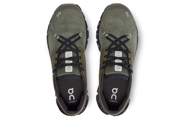 On Running Cloud X 3 'Olive Reseda' 60.98704