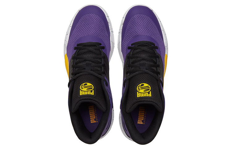 PUMA Triple Mid Splatter 'Prism Violet Spectra Yellow' 377570-01