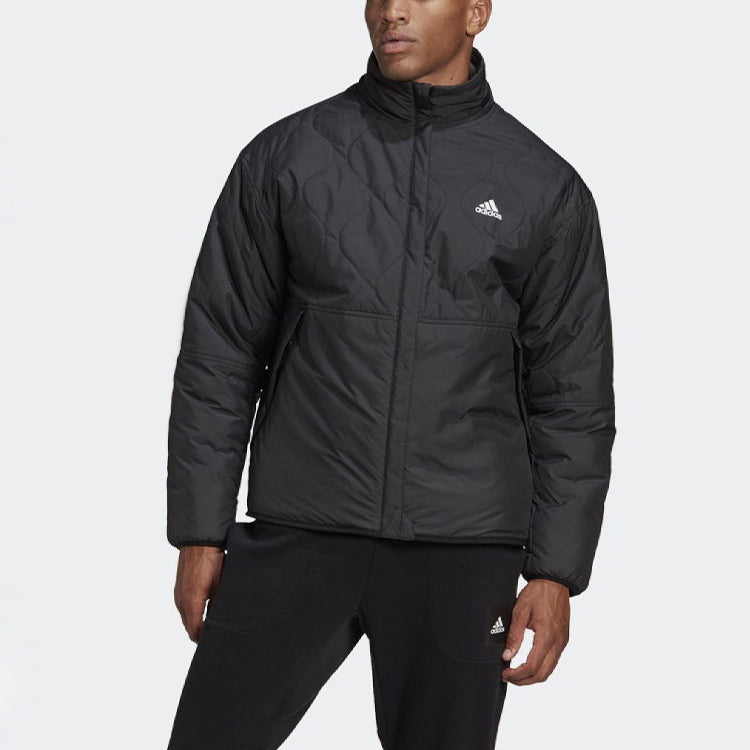 adidas Reversible BOA Padded Jacket 'Black Grey' GF0051