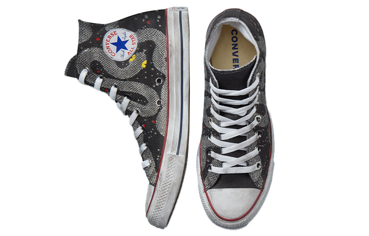 Converse Tattoo Chuck Taylor All Star Canvas Shoes Black/Gray 172923C