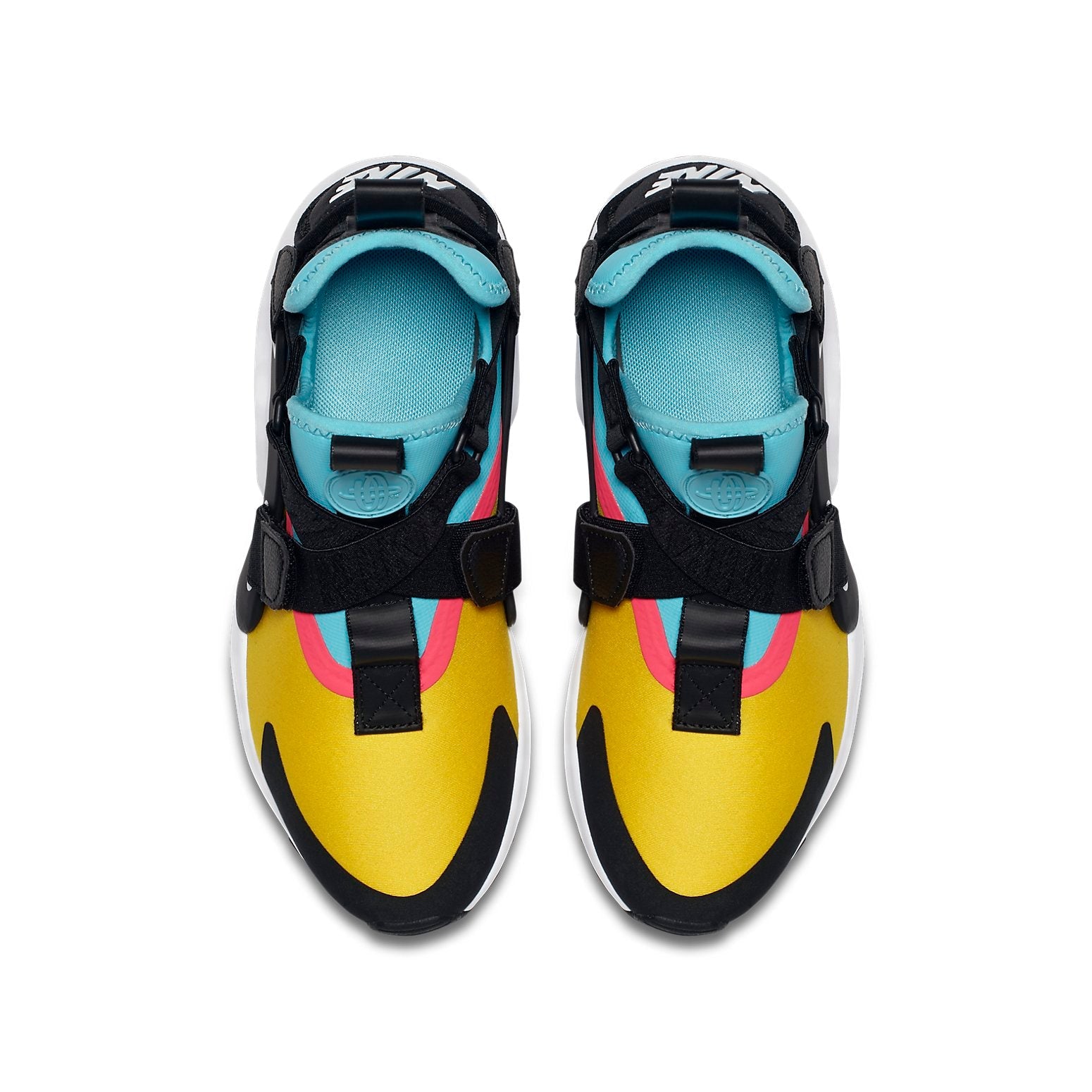 (GS) Nike Air Huarache City 'Black Yellow Blue' AJ6662-700