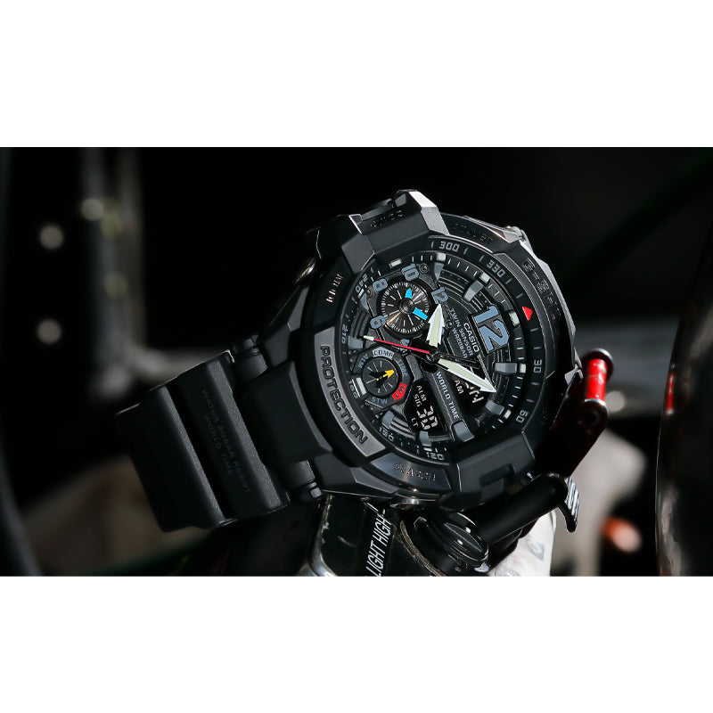 CASIO G-Shock Gravitymaster 'Black' GA-1100-1A1