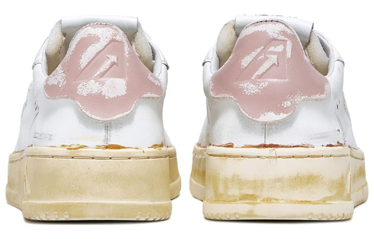 (WMNS) Autry Medalist Low Leather Sneakers 'White Pedal Pink' DVLW-GF06