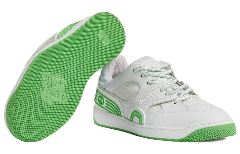Gucci Basket Low 'White Demetra Green' 698785-2SHG0-9089