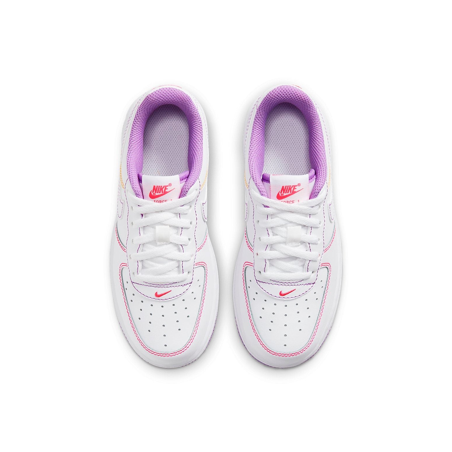 (PS) Nike Force 1 'Contrast Stitch - Fuchsia Glow' DC9672-110