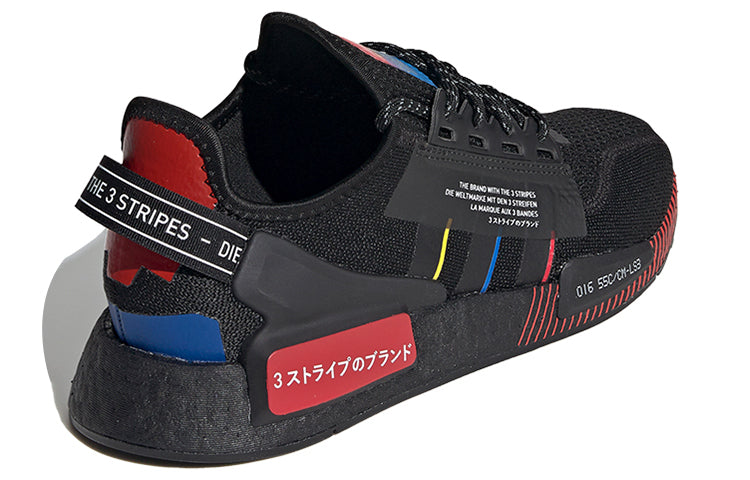 adidas originals Nmd_R1.V2 Black/Red/Multi-color FY1452
