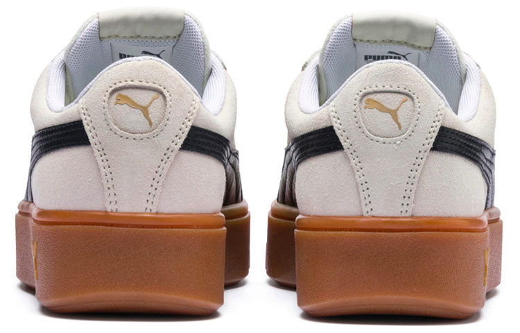 (WMNS) PUMA Vikky Stacked Retro Casual Skateboarding Shoes White 369144-04