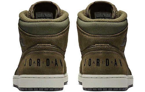 Air Jordan 1 Retro Mid 'Olive Canvas' BQ6579-300