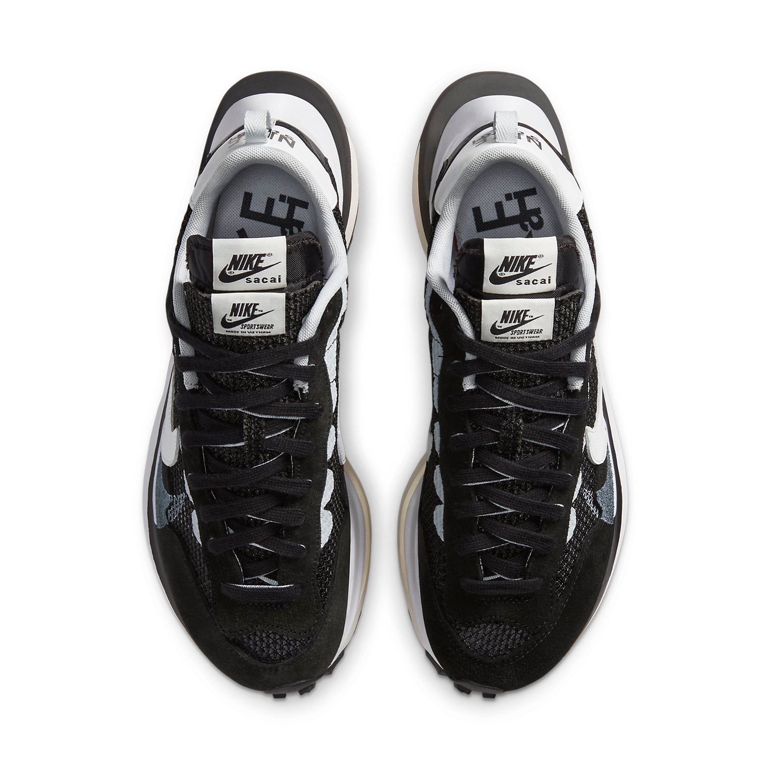 Nike x sacai VaporWaffle 'Black White' CV1363-001