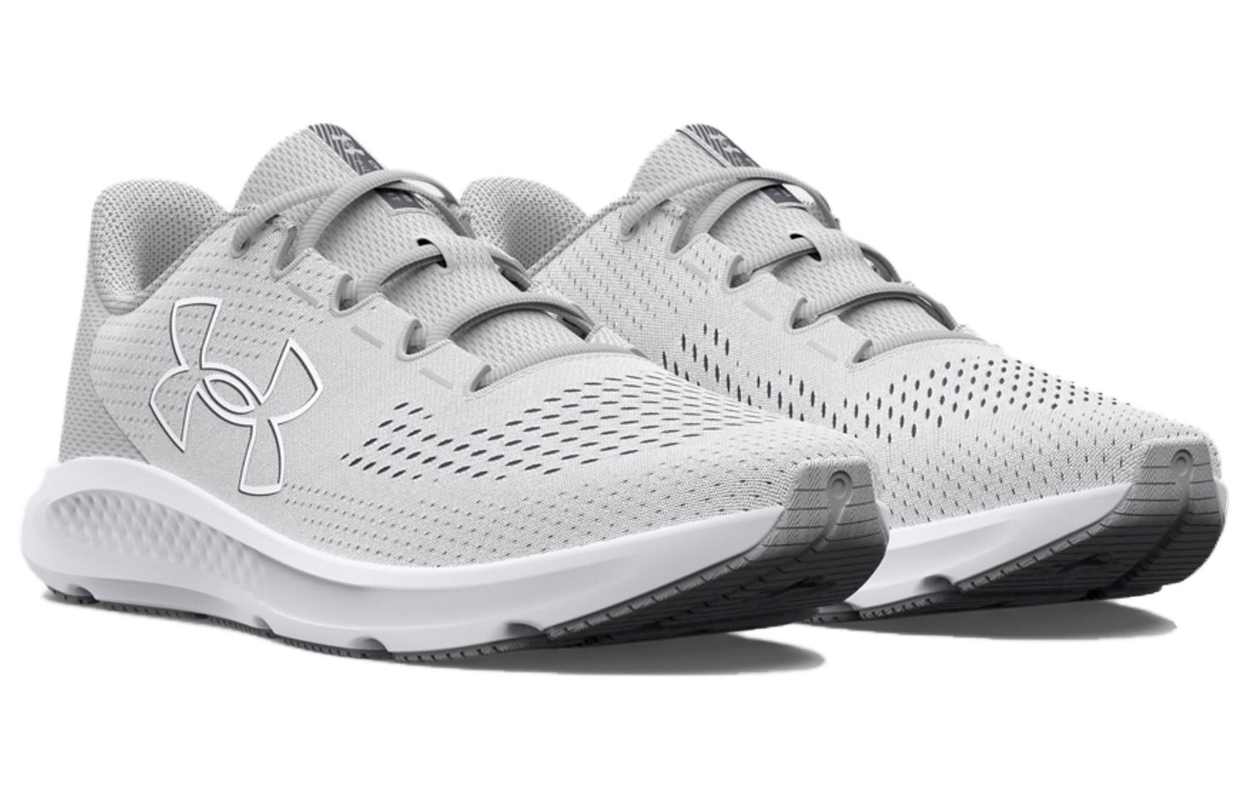 (WMNS) Under Armour Charged Pursuit 3 Running Shoes 'Grey' 3026523-100