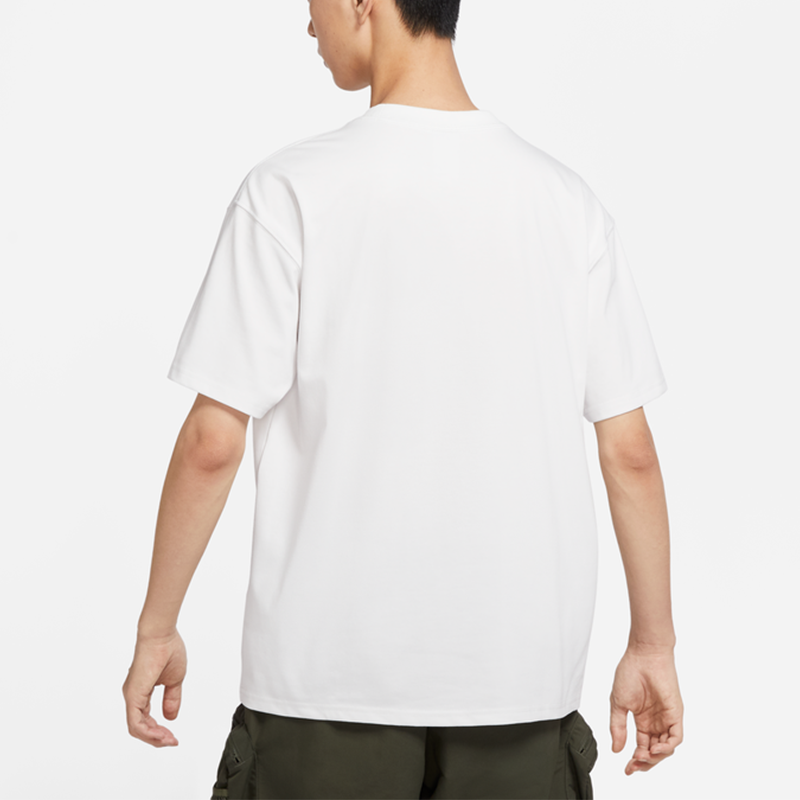 Men's Nike ACG SS22 Solid Color Round Neck Loose Short Sleeve White T-Shirt DJ3643-121