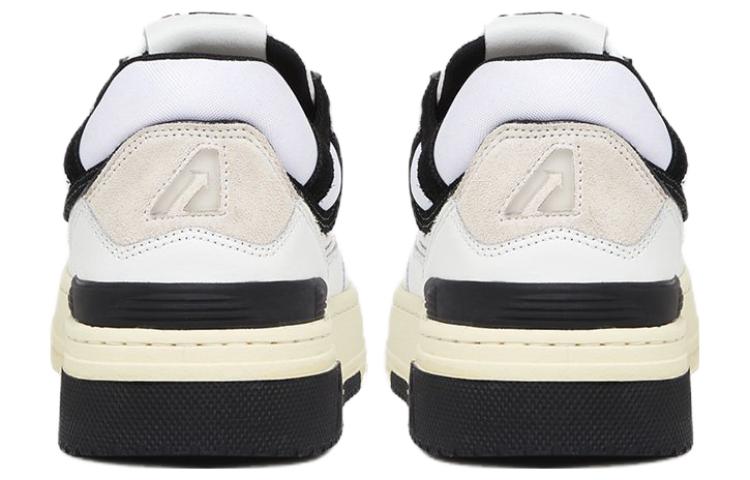 Autry CLC Leather Sneakers 'White Black' ROLW-MM04