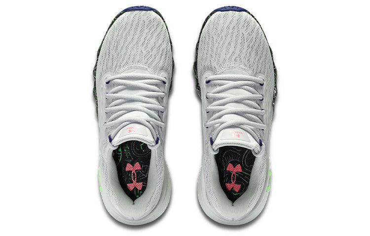 (WMNS) Under Armour Charged Vantage Fun CN 'Grey green' 3026453-100