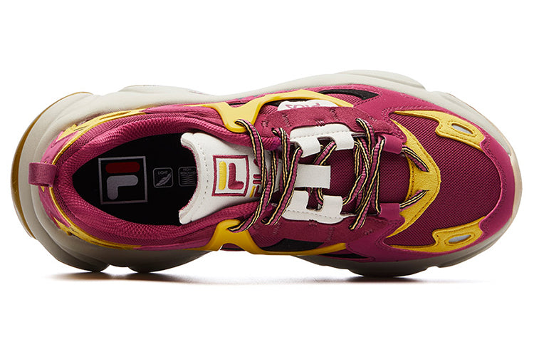 (WMNS) Fila RJV Low-top Running Shoes 'Red Yellow' T12W111107FBJ