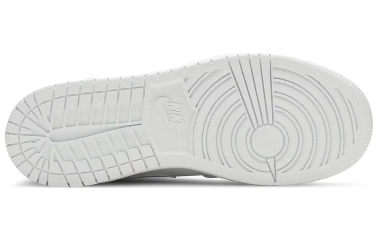 (GS) Air Jordan 1 Retro Mid 'White' 554725-110