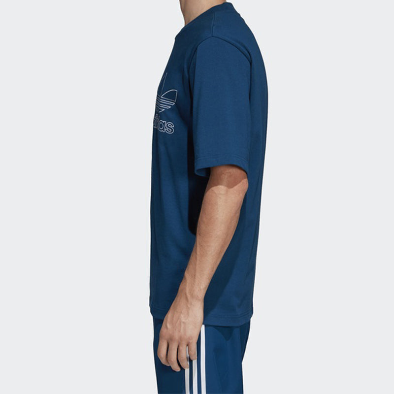 adidas originals Pullover Short Sleeve Navy Blue DW8714