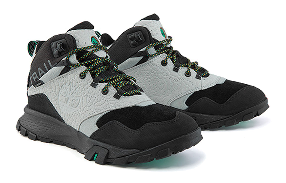 Timberland Garrison Trail Waterproof Mid Hiker Boots 'Gray Black' A23ET