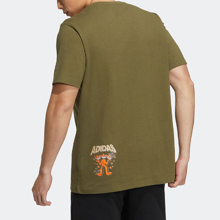 adidas OD Trippy T-Shirt 'Olive' H47115