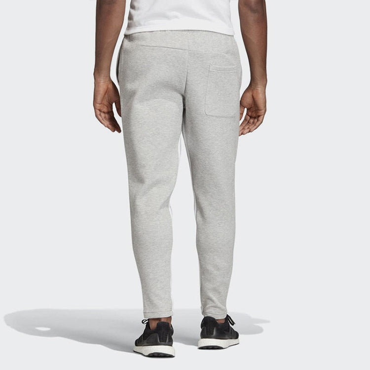 adidas Casual Running Tapered Trousers Men Light Grey EB5285