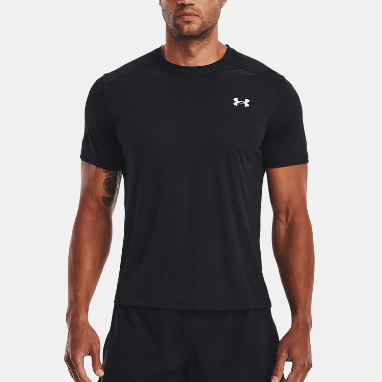 Under Armour CoolSwitch Run Short Sleeve T-shirt 'Black' 1371129-001