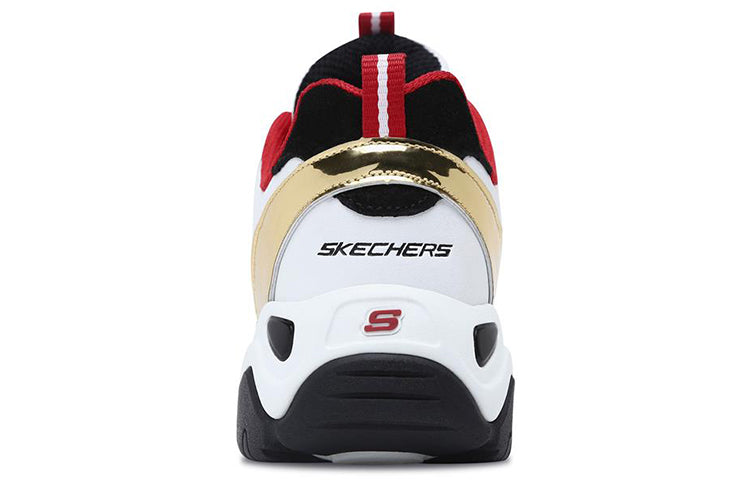 (WMNS) Skechers D'Lites 2.0 'White Red' 88888112-WRBK