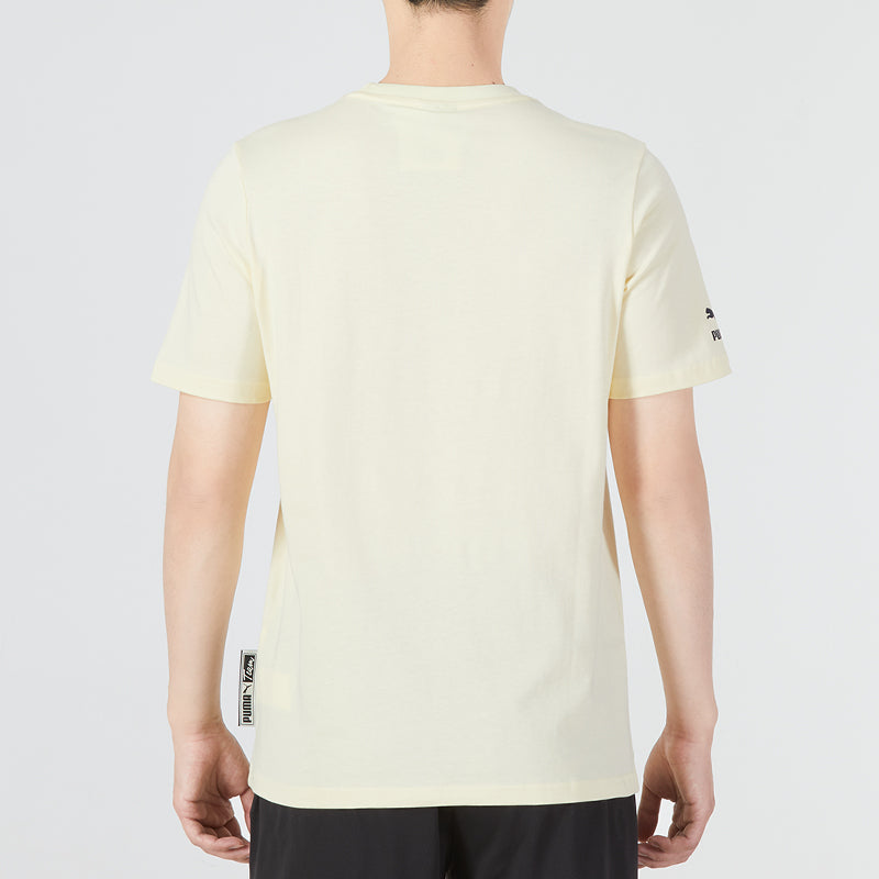 PUMA Team Graphic Tee 'White' 536956-41