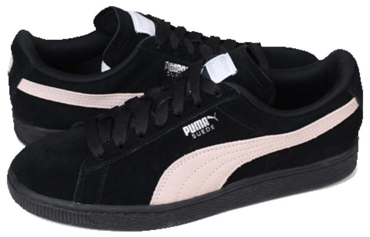 (WMNS) PUMA Suede Classic Shoes Black 355462-66