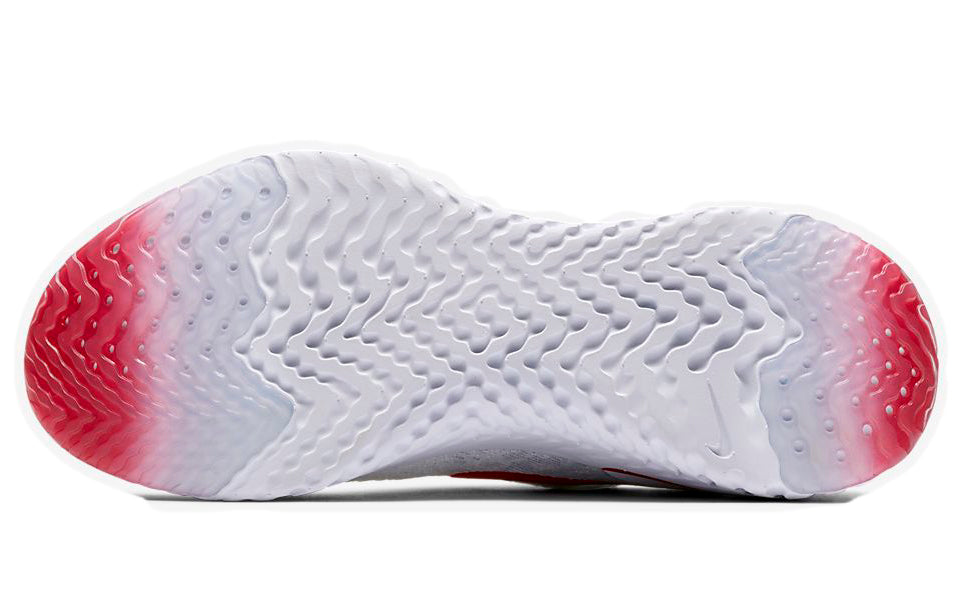 (GS) Nike Epic React Flyknit 'White University Red' 943311-106
