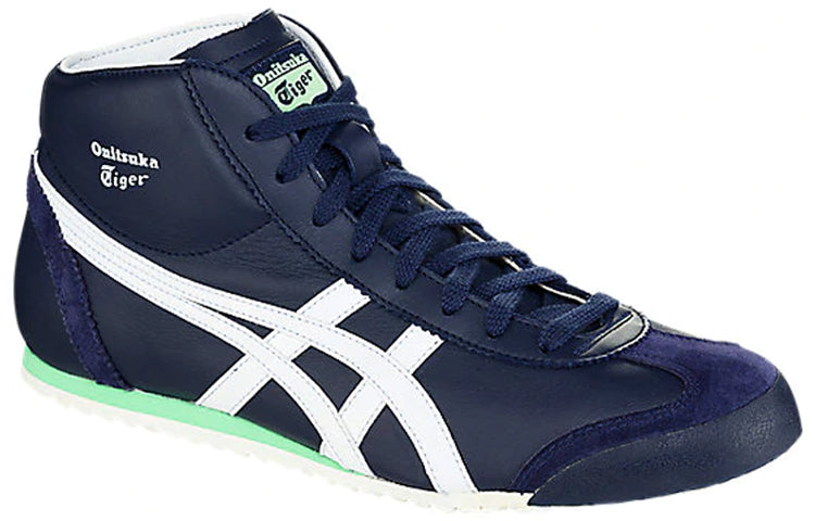 Onitsuka Tiger Mexico Mid Runner 'Dark Blue White Green' 1183A335-401