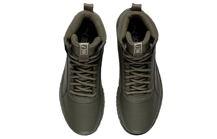PUMA Unisex Desierto v2 WTR Rubber High-Top Sneakers Green 380754-02