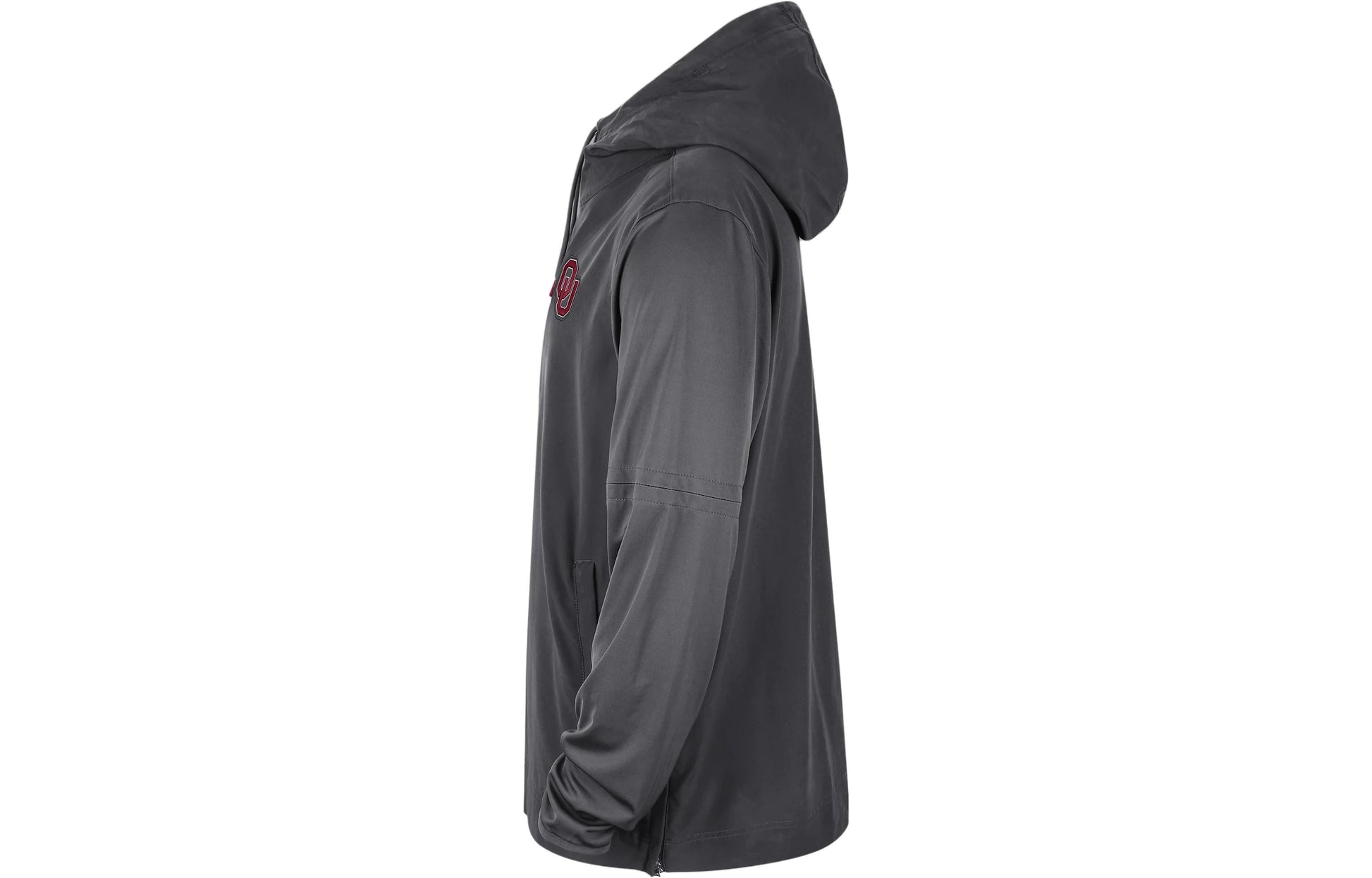 Air Jordan Oklahoma Player College Long-Sleeve Woven Jacket 'Grey' DZ9334-060