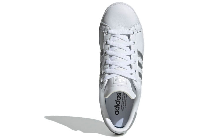 (WMNS) adidas Coast Star 'White Silver Metallic' EE6521