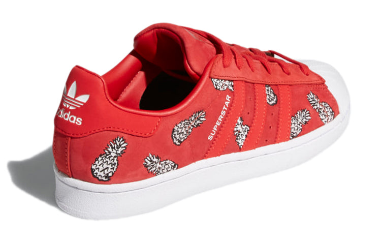 (WMNS) adidas Originals Superstar 'Red White' B28040