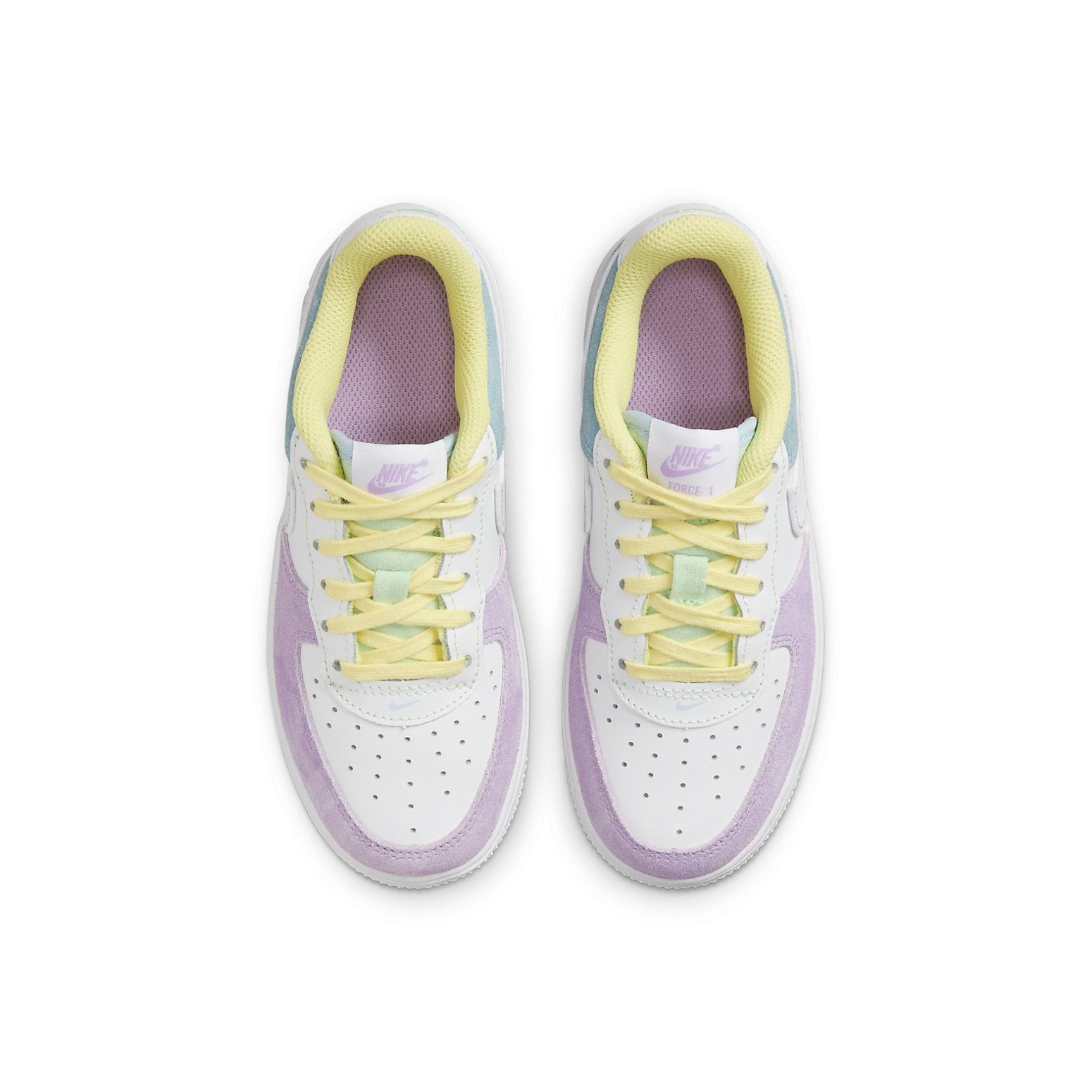 (GS) Nike Air Force 1 'Easter White Purple Green' DQ8598-100