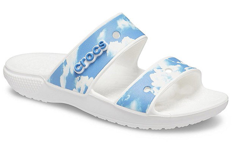 (WMNS) CrocsOther Sports slippers 'White Blue' 207248-100